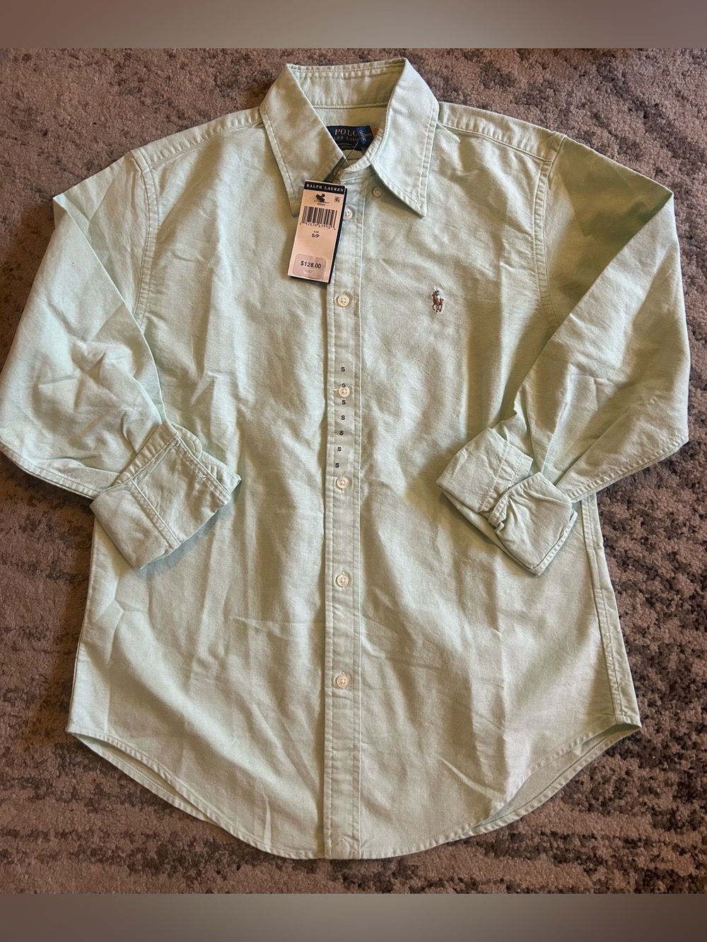 Polo Ralph Lauren Classic Fit Oxford Shirt Green